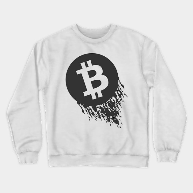 Bitcoins Crewneck Sweatshirt by Karpatenwilli